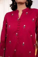 Lawn Embroidered 2PC Dress - LR4